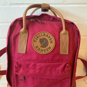 Fjallraven Kanken backback. Purchased in Sweden